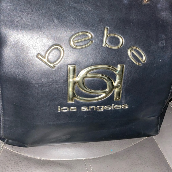 NICE Big Enough BEBE LA LOS ANGELES BAG PURSE - Picture 4 of 7